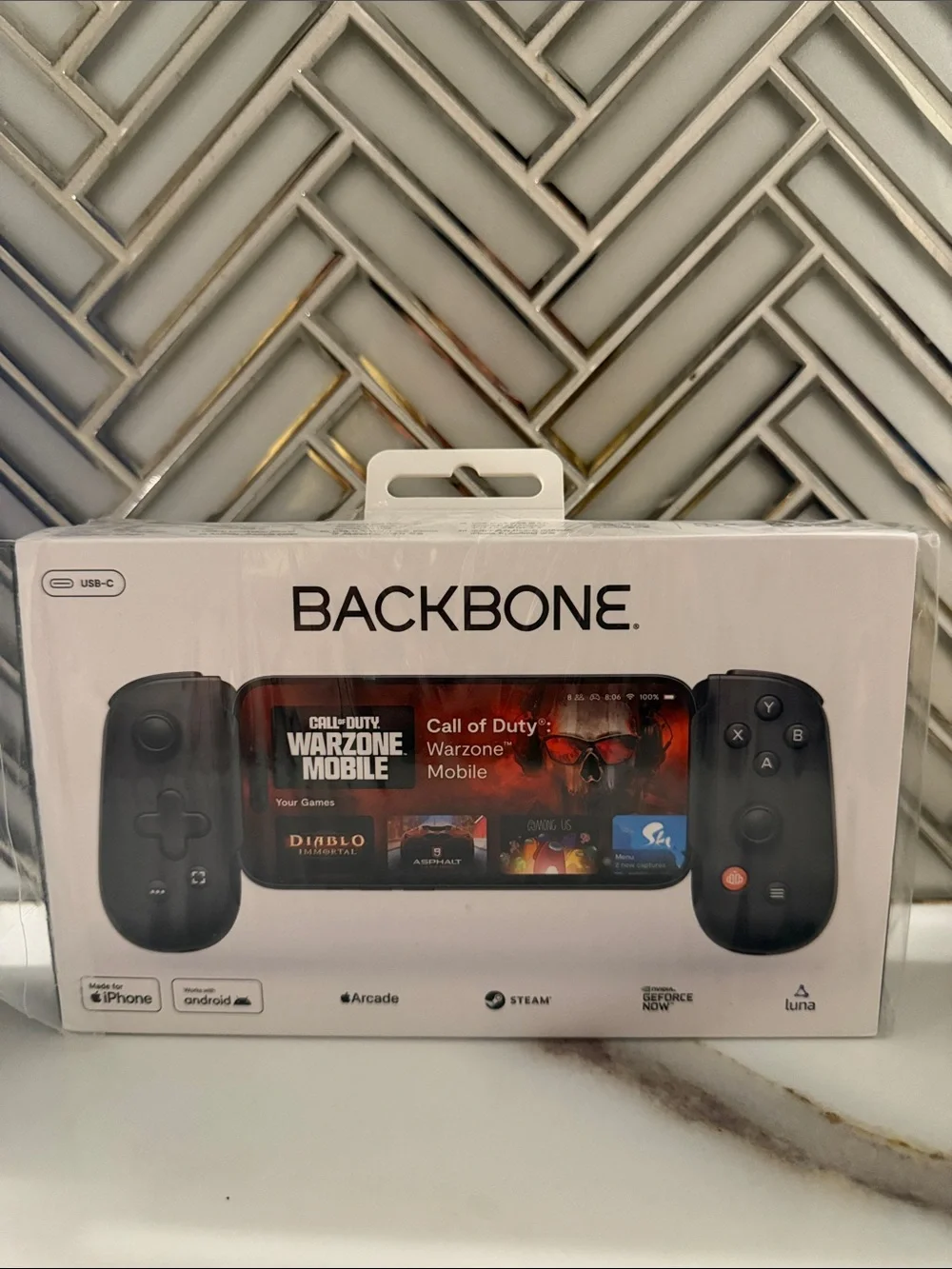 Backbone One Mobile Gaming Controller for Android and iPhone (USB-C)